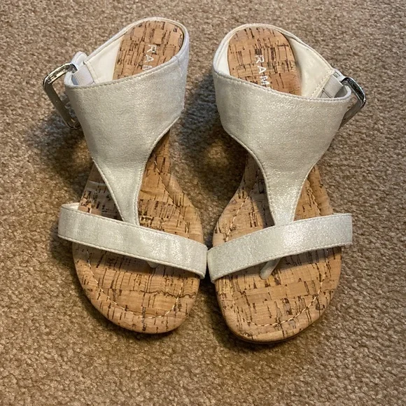 Rampage Shoes Rampage Small Cork Wedge Heels Poshmark